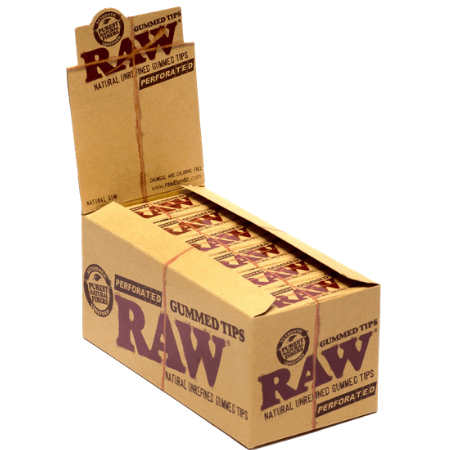 RAW Perforated Gummed Tips