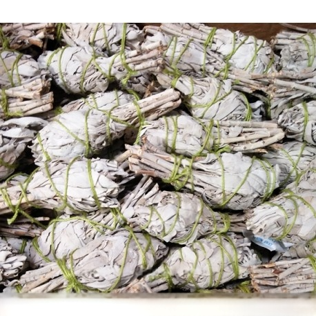 4" California White Sage Torch