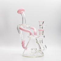 Soul Glass Recycler 8″ Bong / Dab Rig with 4mm Quartz Banger