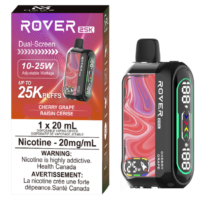 Marz Rover 25k Puff S50 Vape jetable synthétique 20 ml