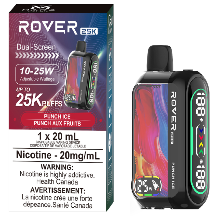 Marz Rover 25k Puff S50 Vape jetable synthétique 20 ml