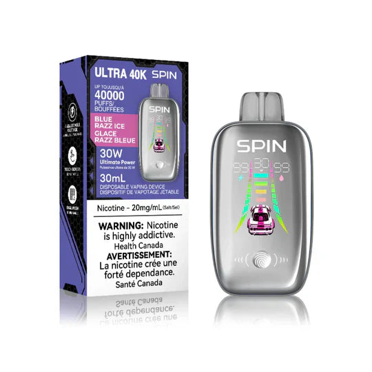 SPIN Ultra 40K Rechargeable Disposable Vape 30mL