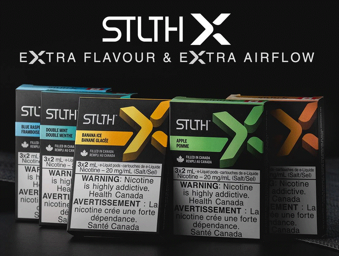 [CLEARANCE] STLTH X Replacement Pod Pack 20mg and Bold