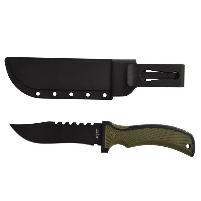 S-TEC - 9" Hunting Knife w/ Sheath
