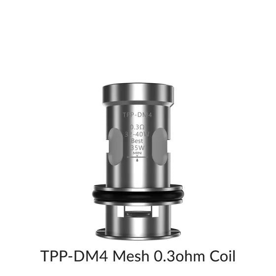 Voopoo TPP Replacement Coil for Drag 3 Pod Kit, Drag X Plus Pod Kit 3pcs