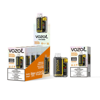 Vozol Vista 20k Puff Disposable Vape 18ml Dragon Fruit Banana Cherry