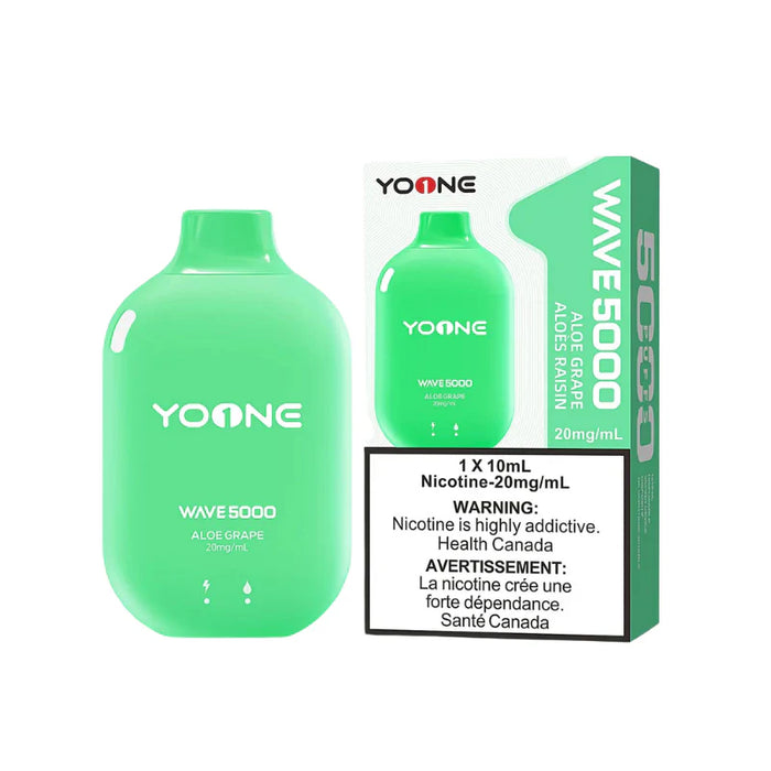 [DÉGAGEMENT] Yoone Wave 5000 Puff Vape jetable rechargeable 10 ml