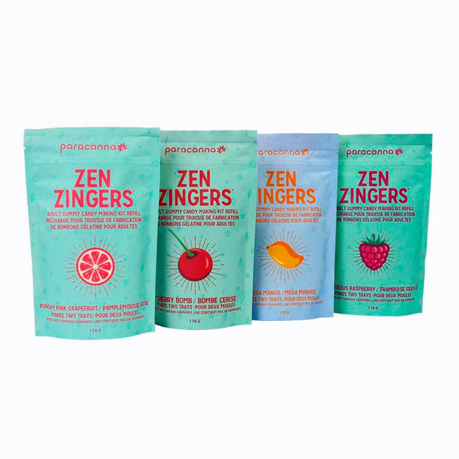 Recharge de mélange de bonbons gélifiés comestibles Zen Zingers™