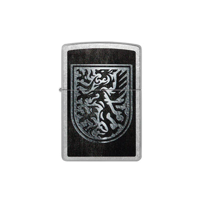 Zippo Lighter - Dragon Shield Design