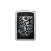 Zippo Lighter - Dragon Shield Design