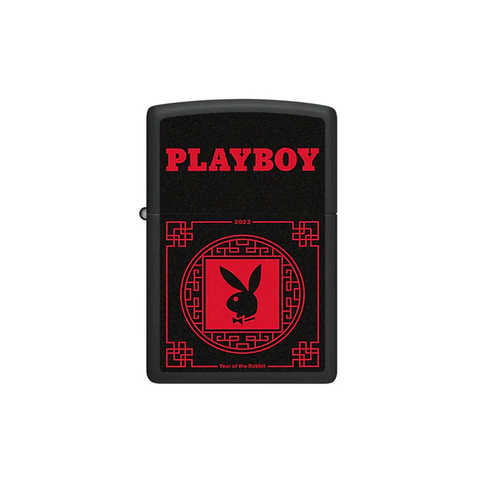 Zippo Lighter - Playboy Red Scan