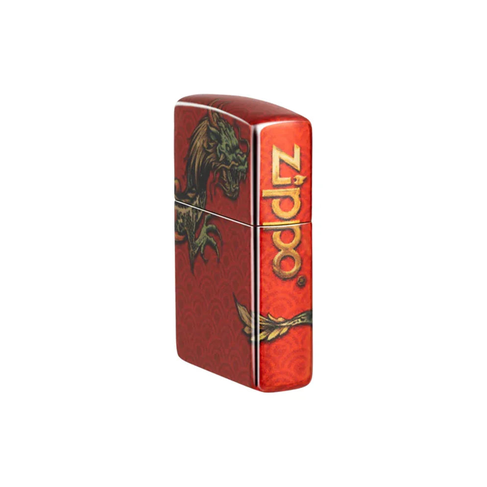 Zippo Lighter - Dragon Design