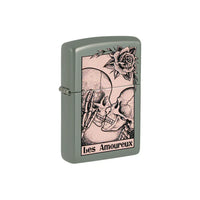 Zippo Lighter - Death Kiss Design