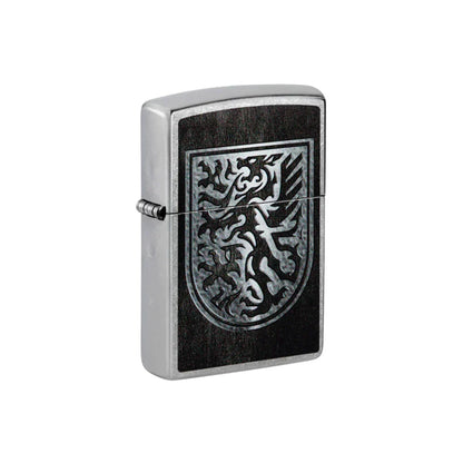 Zippo Lighter - Dragon Shield Design
