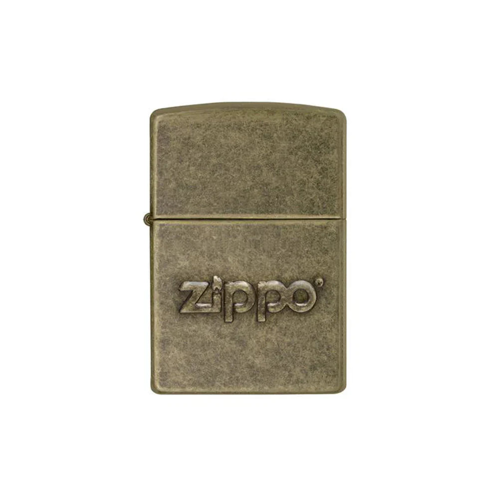 Zippo Lighter - Stamp Antique Zippo Logo