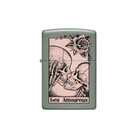 Zippo Lighter - Death Kiss Design